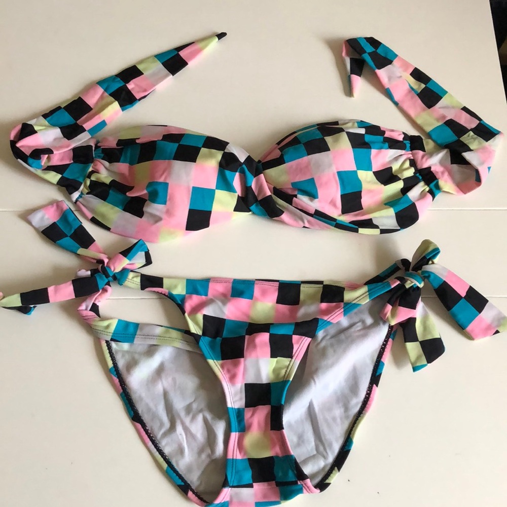 Plunge swimsuit (Las)